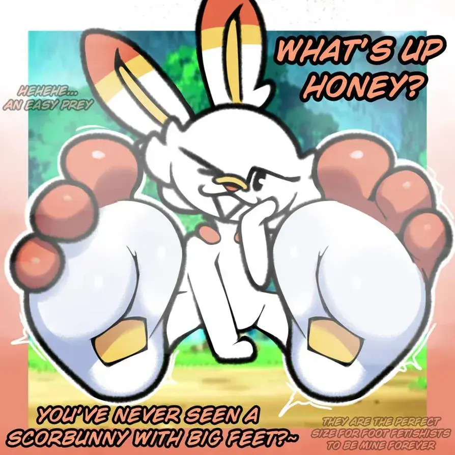 Avatar of Scorbunny big feet