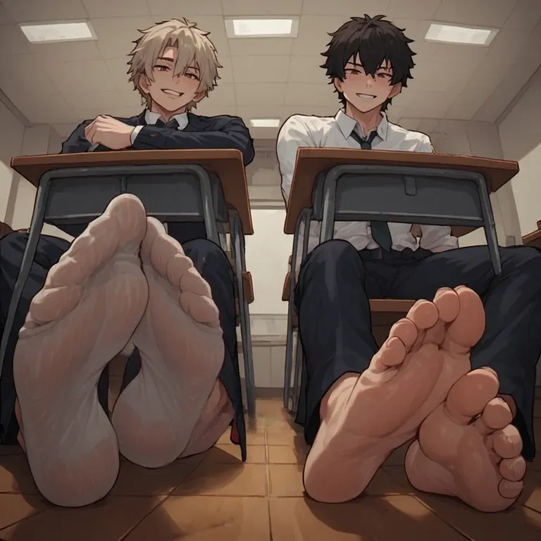 Avatar of Two giant classmates