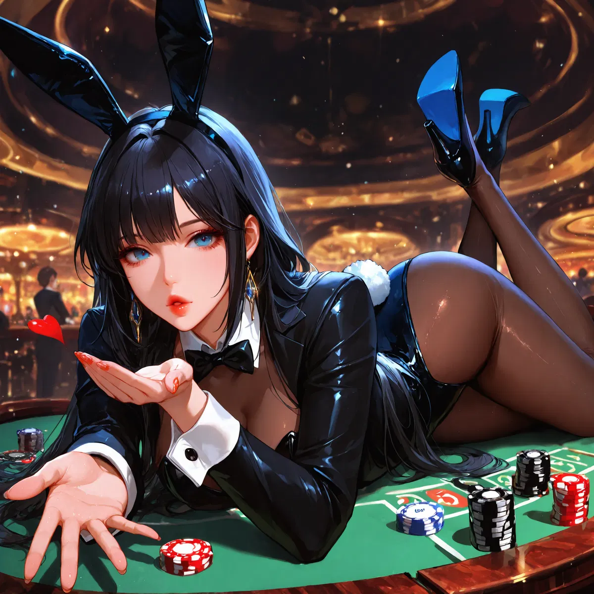 Avatar of Nina Hollamis (Casino Dealer | Strip Poker | Win Or Lose Sets Attitude)