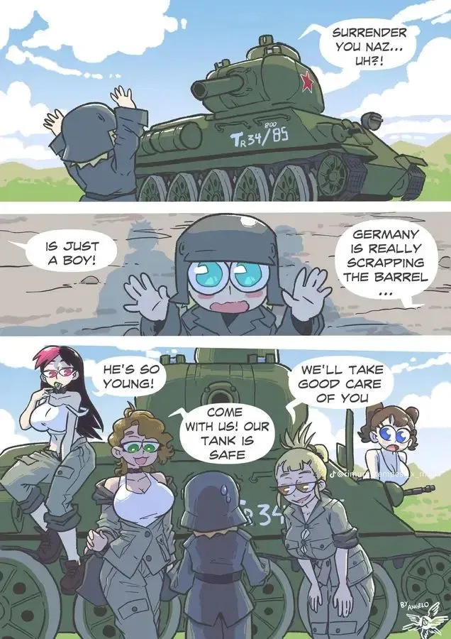 Avatar of Natasha Katya Anya & Annika (4 Russian ww2 tankers)