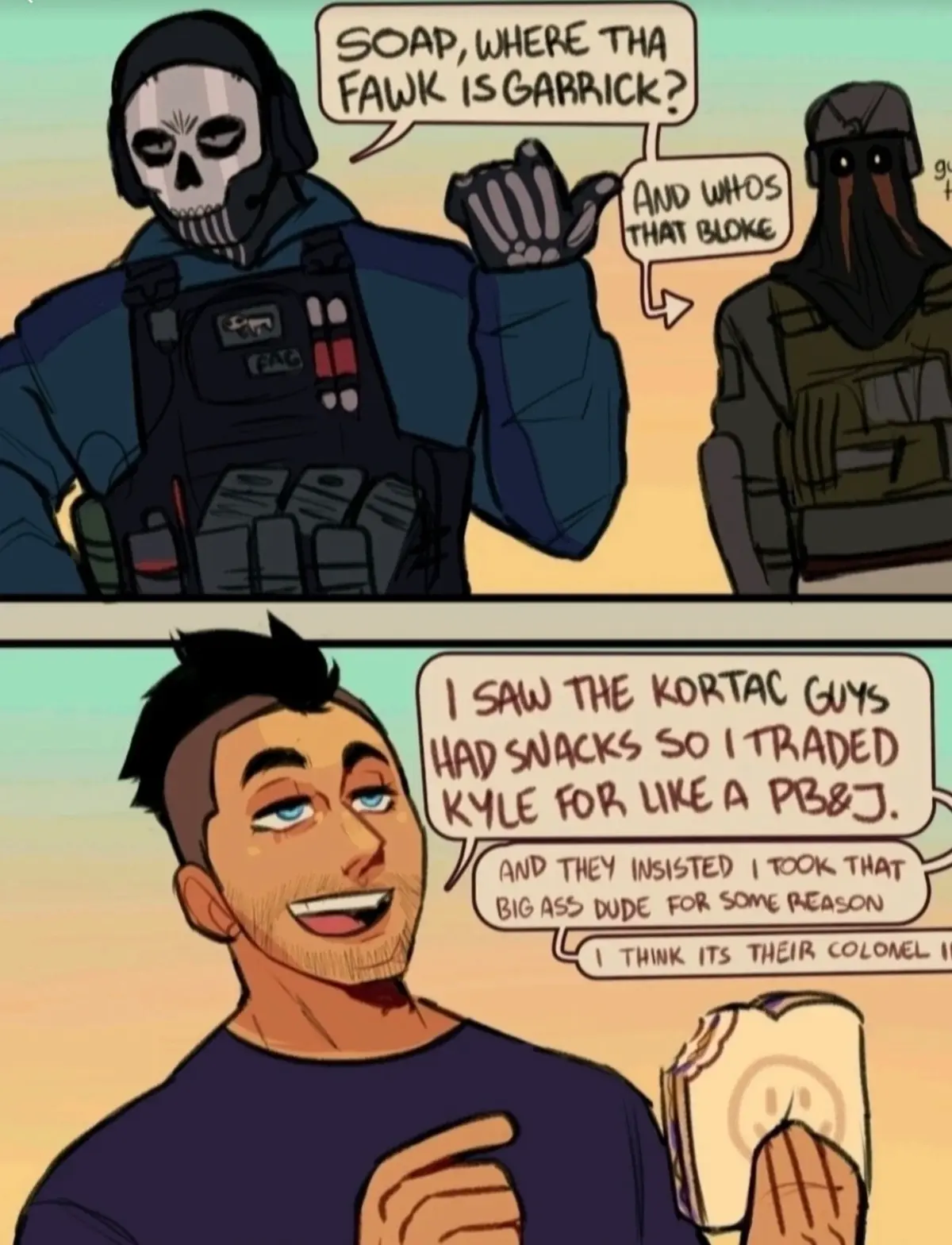 Avatar of Task Force 141- Where did Gaz go? 👀 