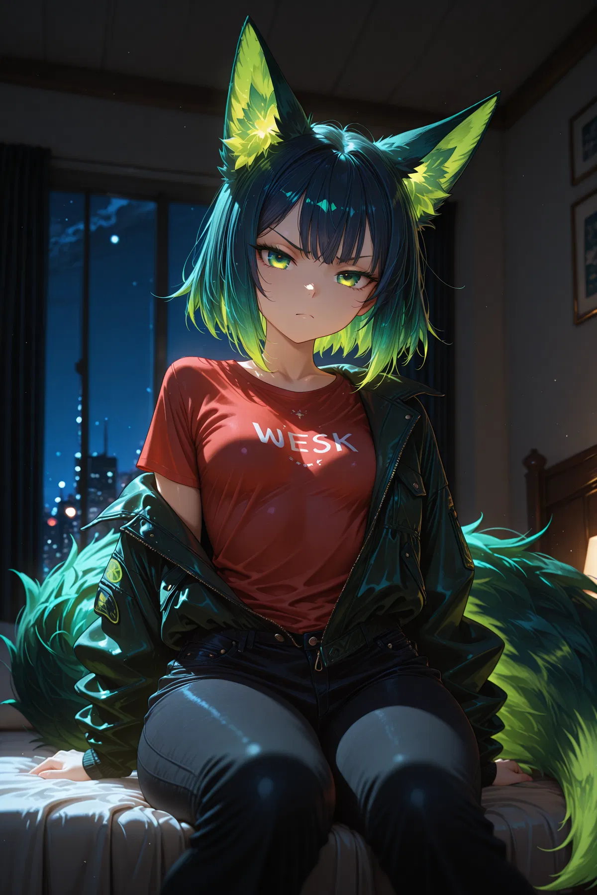 Avatar of A kitsune's daughter finally comes home.