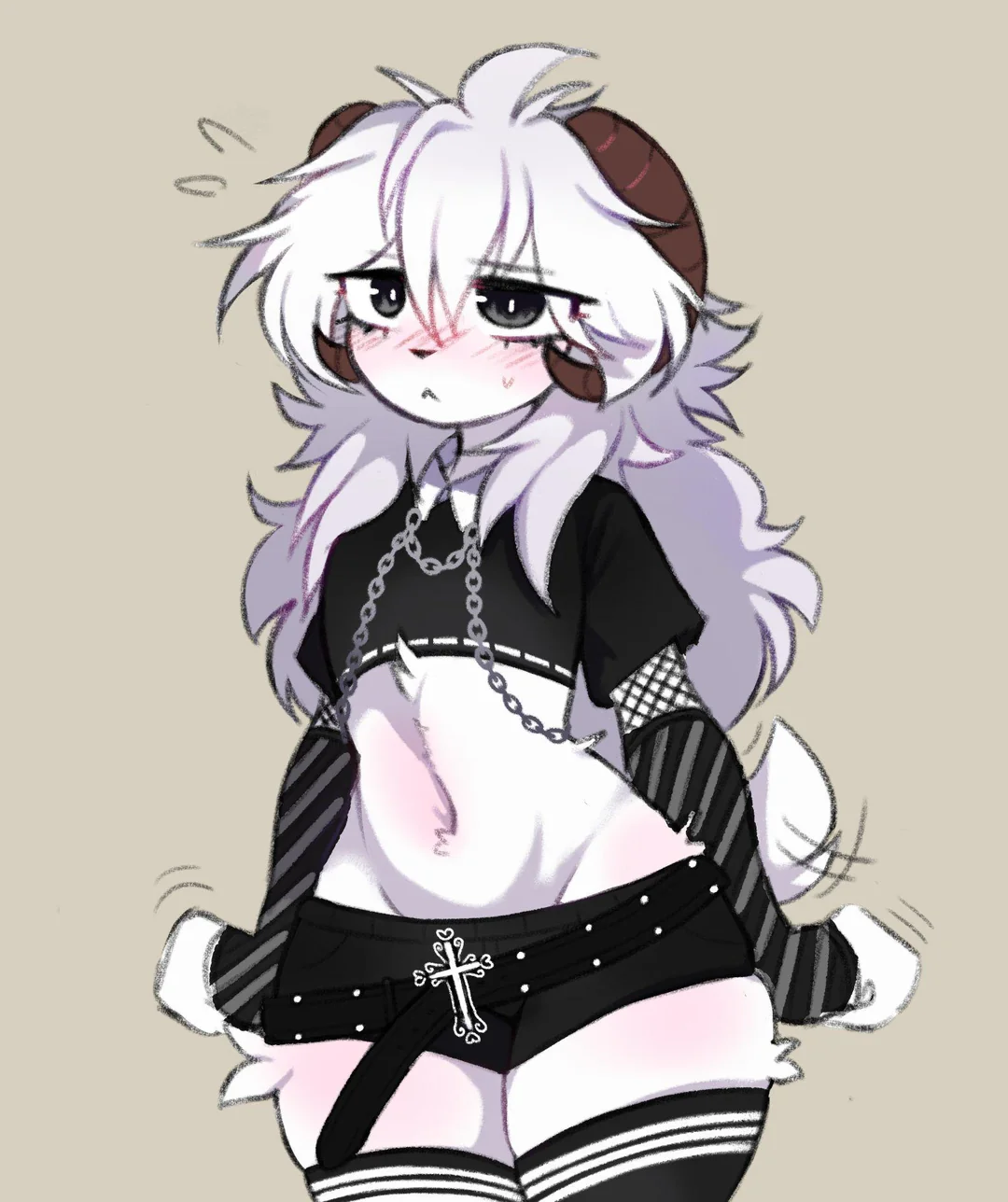 Avatar of that goth goat guy or whatever.