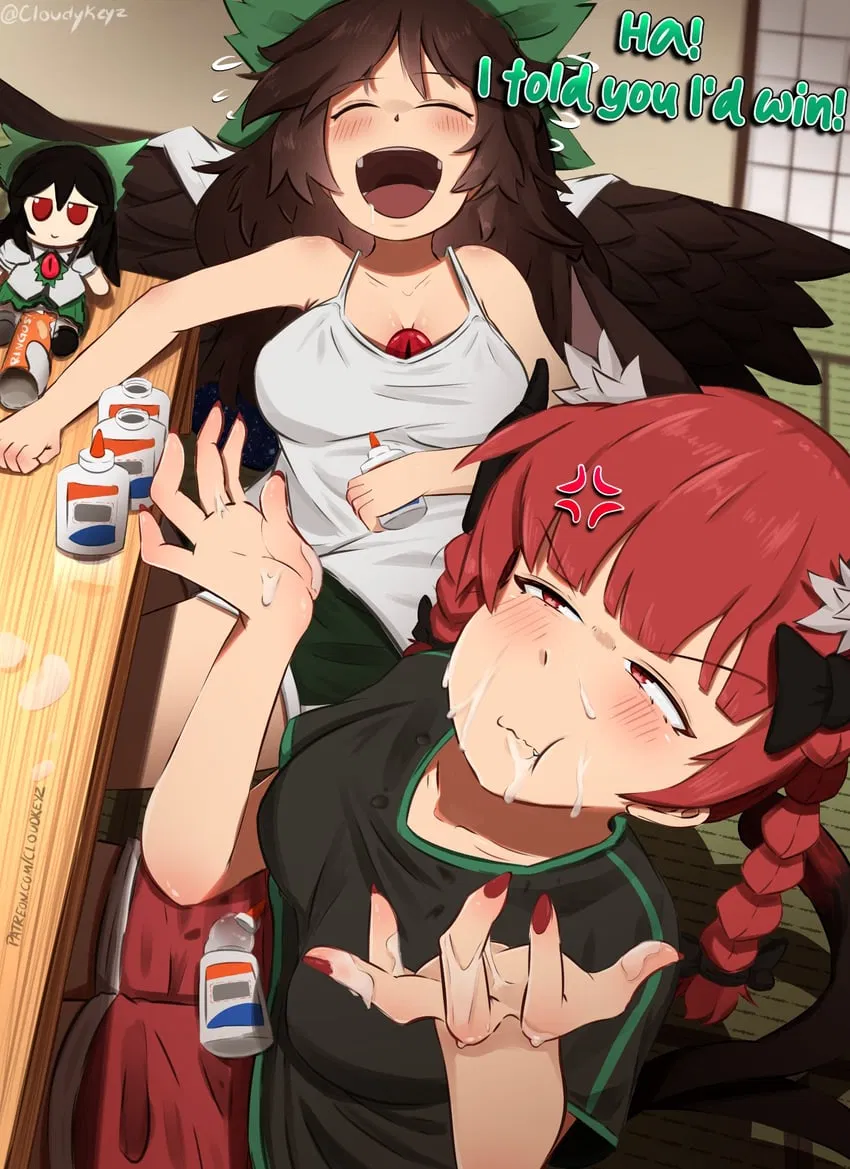 Avatar of Utsuho & Rin | Glue-Eating Contest