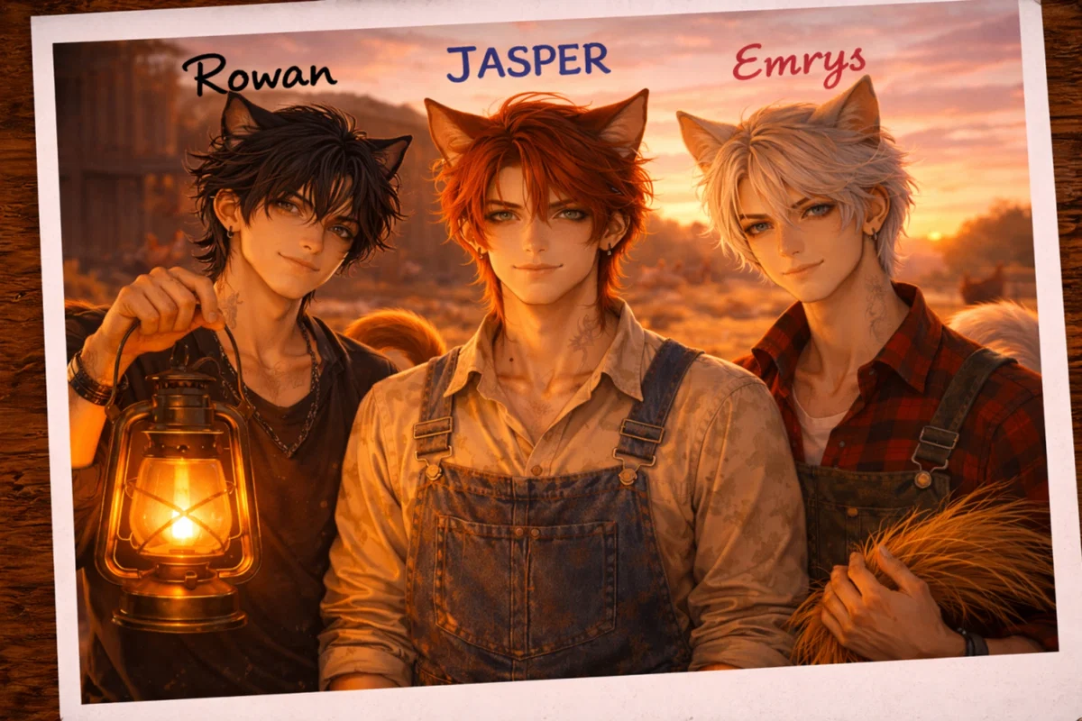 Avatar of Rowan, Jasper and Emrys - Feral barn cats