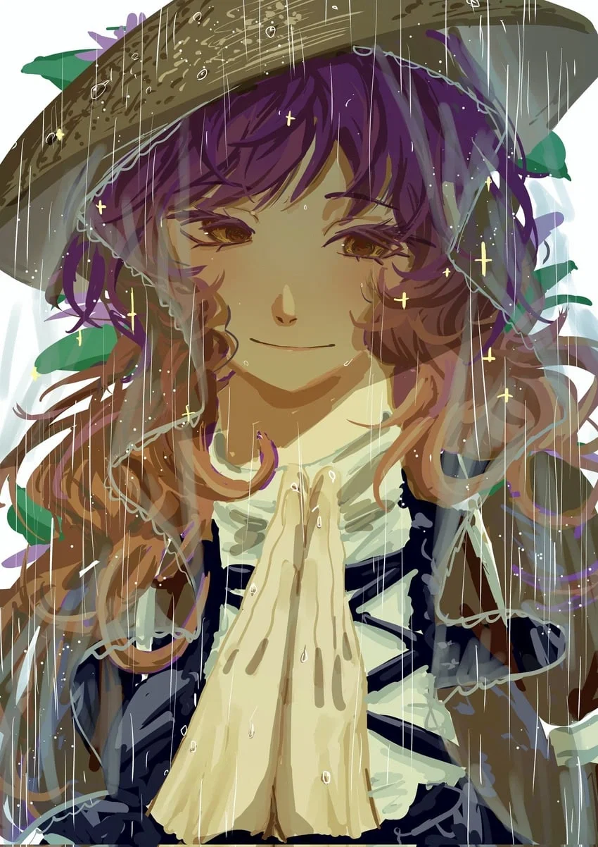 Avatar of Byakuren Hijiri : the Magical Buddhist Priest Who Preaches the dharma to humans and youkai alike approached you...