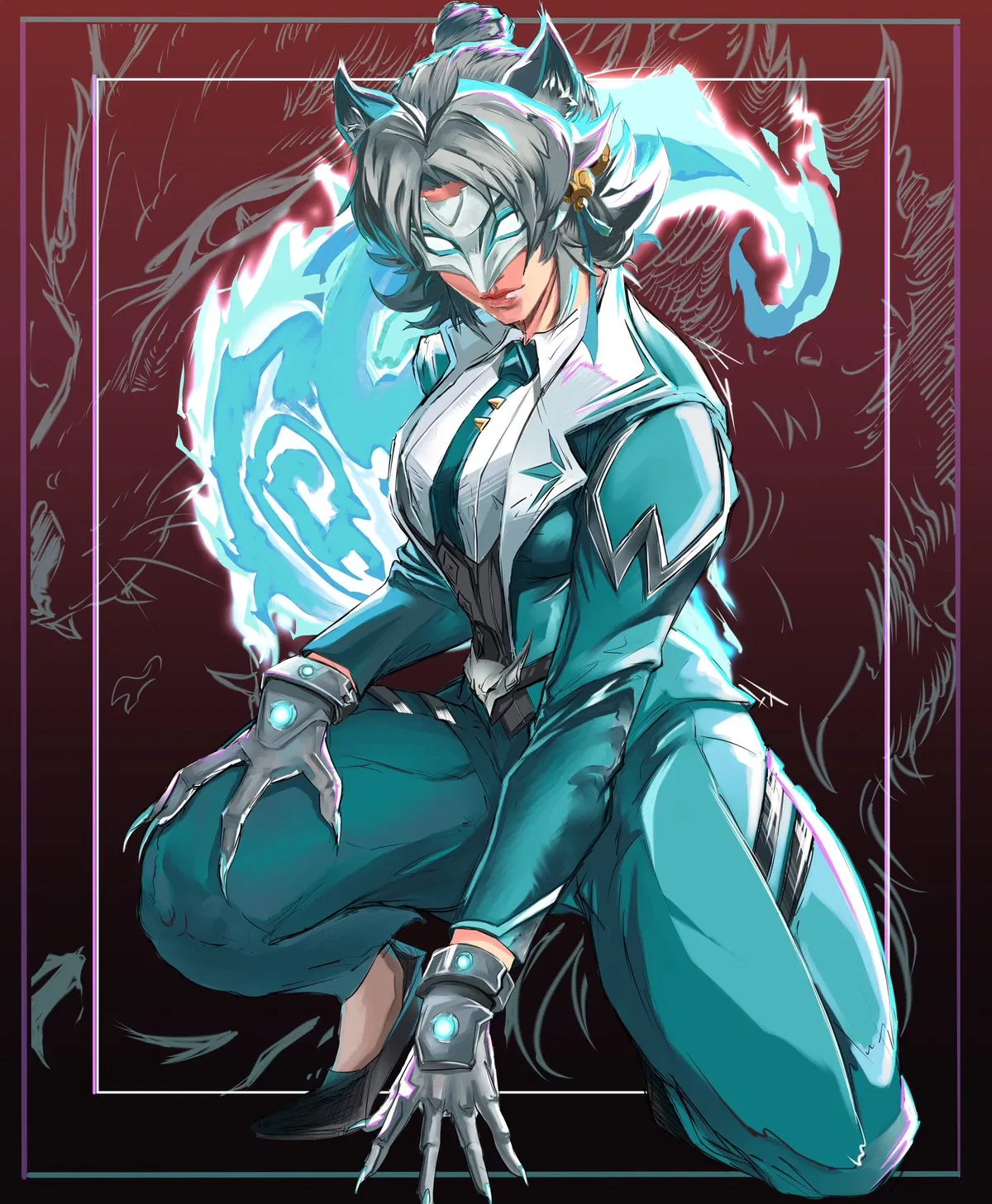 Avatar of White fox, Ami han (Marvel Rivals)