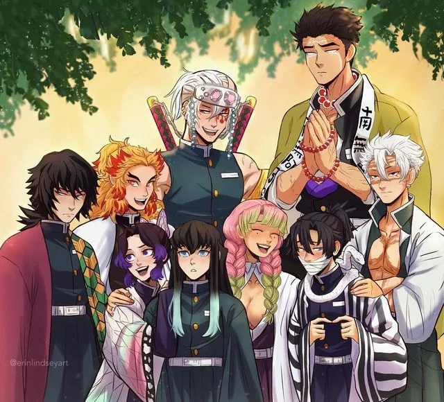 Avatar of hashira/demon slayer reaction 