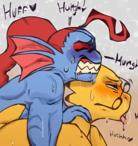 Avatar of Undyne and Alphys.