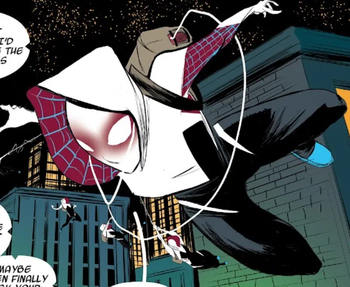 Avatar of Gwen Stacy | What are you? Some sort of Daredevil?