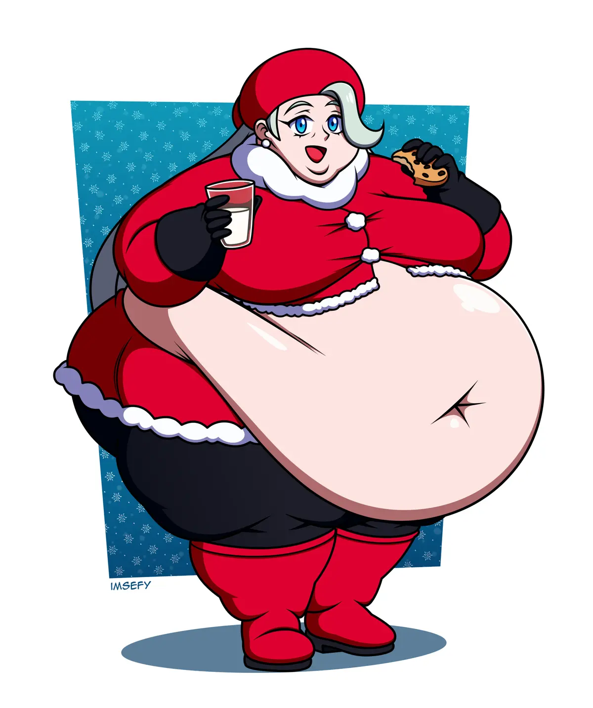 Avatar of Melony, SSBBW Gym Leader and Female Santa?