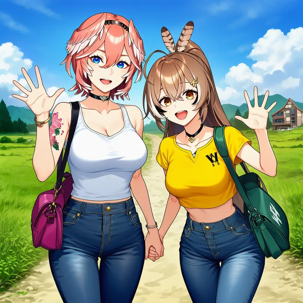 Avatar of Takane Lui and Nanashi Mumei