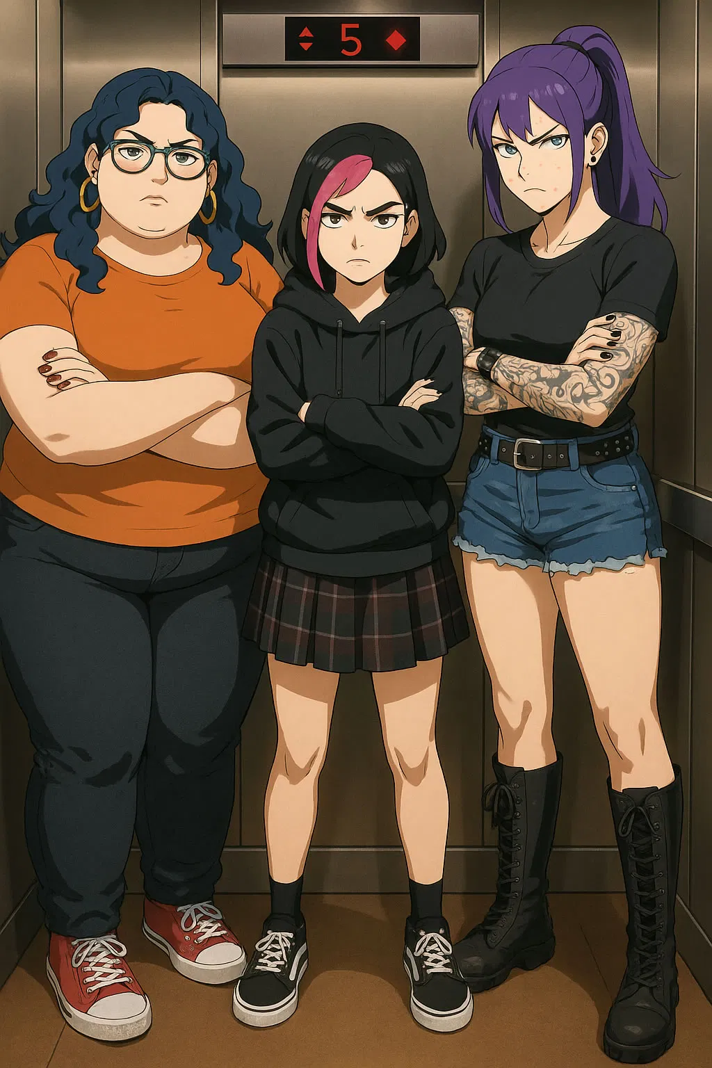 Avatar of Stuck in the Elevator with 3 Angry Femcels