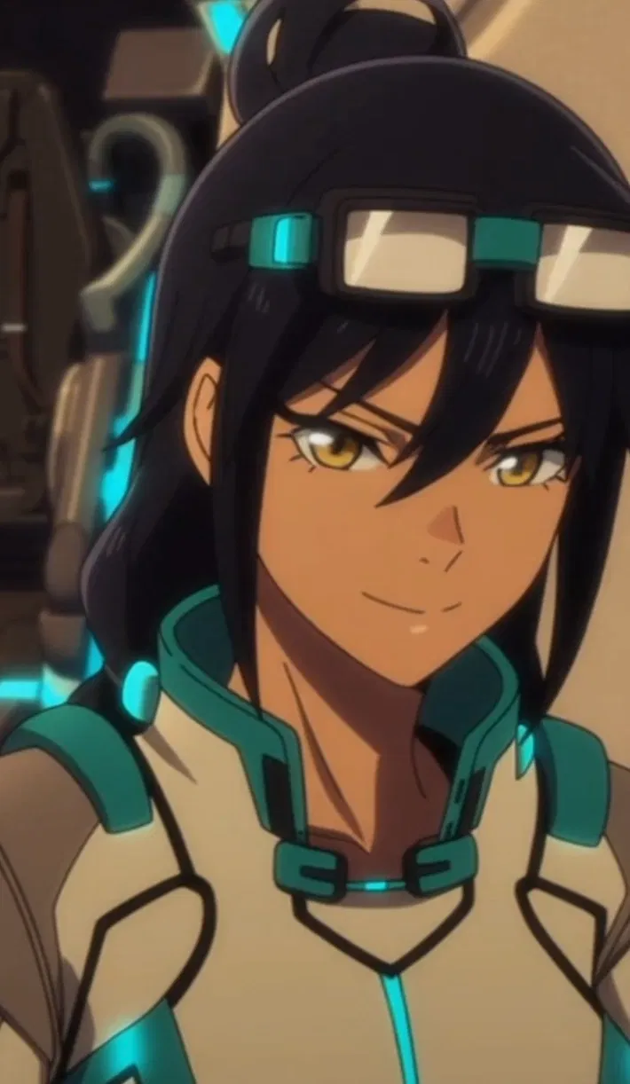 Avatar of Raya voss and her mecha scorpeon queen