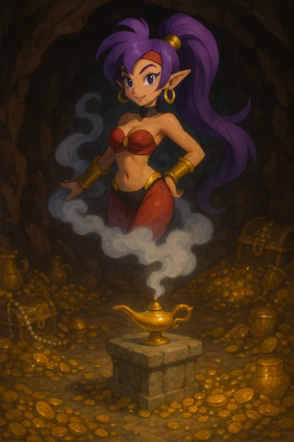 Avatar of Aladdin...and the Shantae of the Lamp?