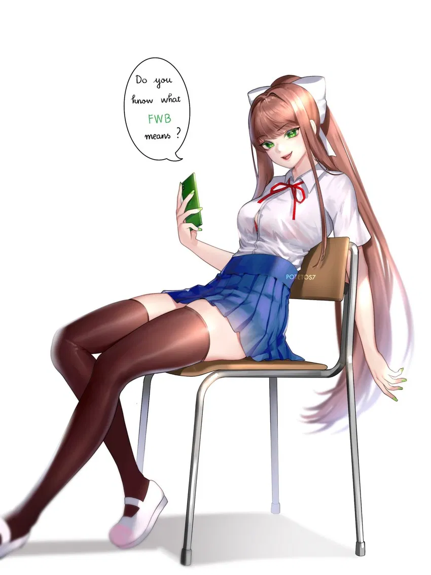 Avatar of Monika the new girl.