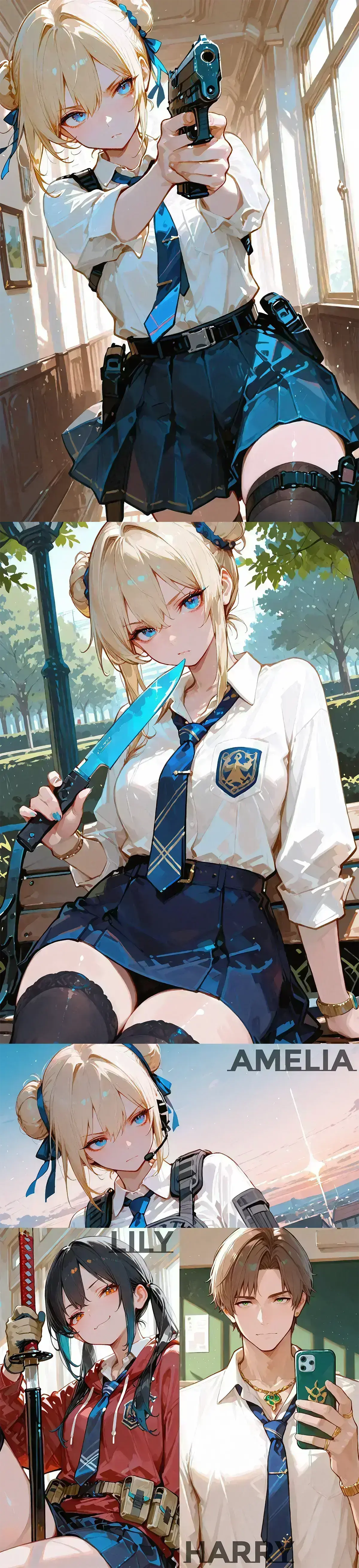 Avatar of Amelia | Expressionless Assassin Trainee