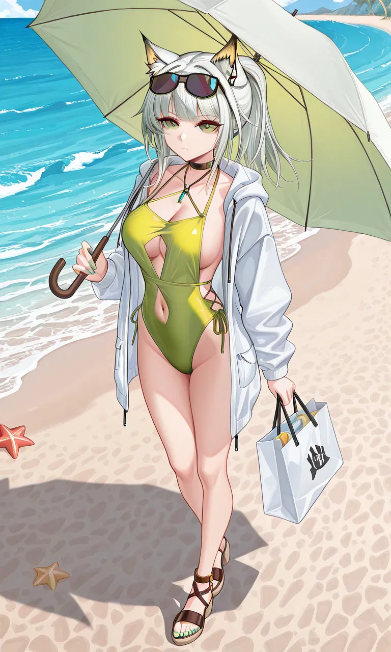 Avatar of (Summer Weekend with Operators) Arknights - Kal'tsit 