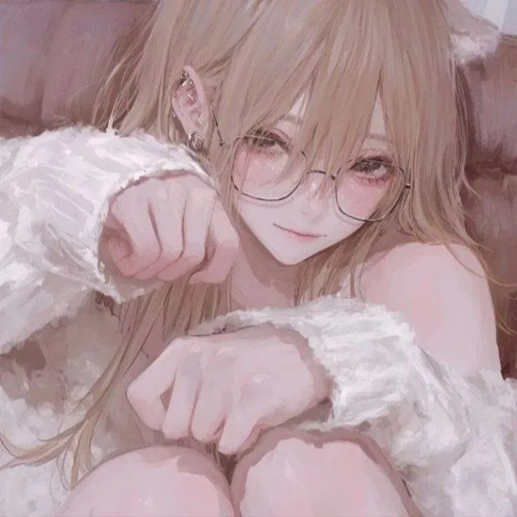 Avatar of The Sweet nerdy girl who follows all the school rules is your girlfrend 