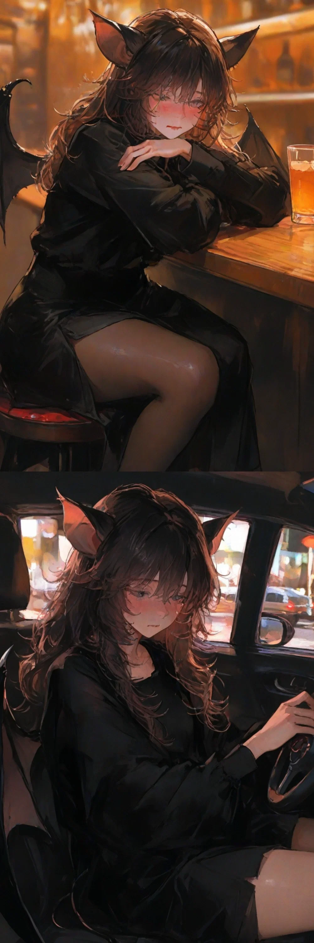 Avatar of "I'm sorry officer"| You detained a drunk driver who turned out to be a heartbroken batkin girl
