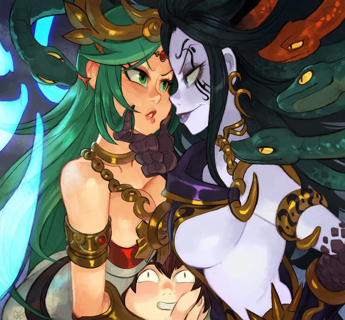 Avatar of Palutena and Medusa
