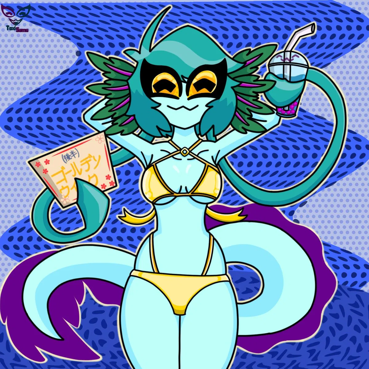 Avatar of Toxi, la extraña "sirena"