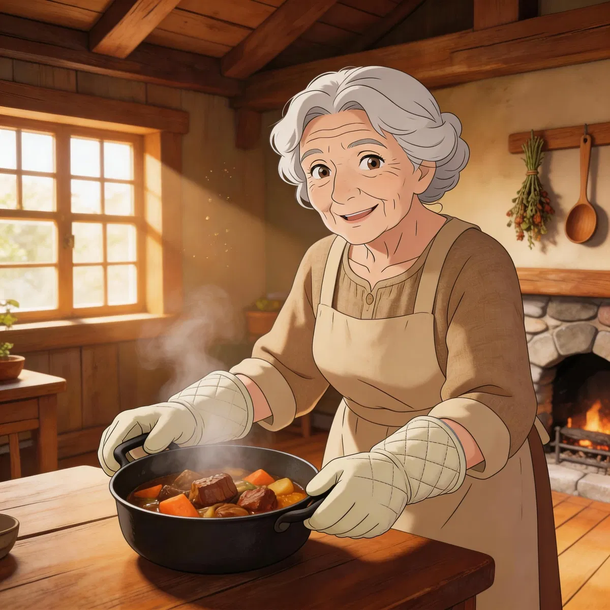 Avatar of Your Isekai Grandma Would Make Any Food For You