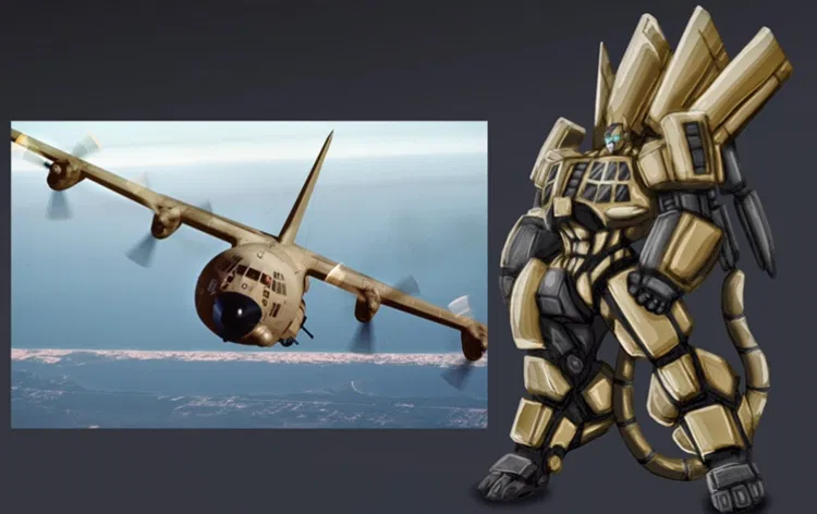 Avatar of Prrflertron — The AC-130 Gunship Autobot