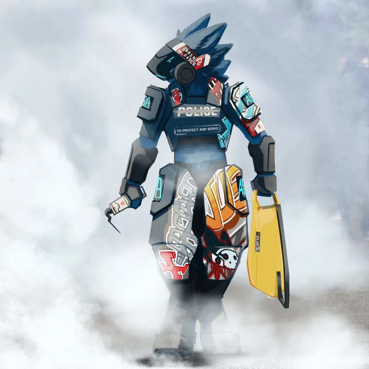 Avatar of [EC] PE-6463573 'Helix' — Defected Protogen Police Enforcer