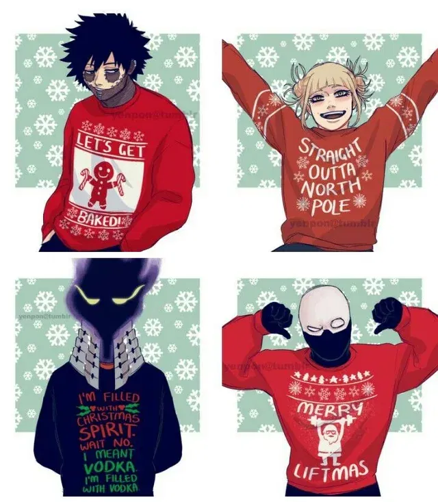 Avatar of Christmas with League of Villains