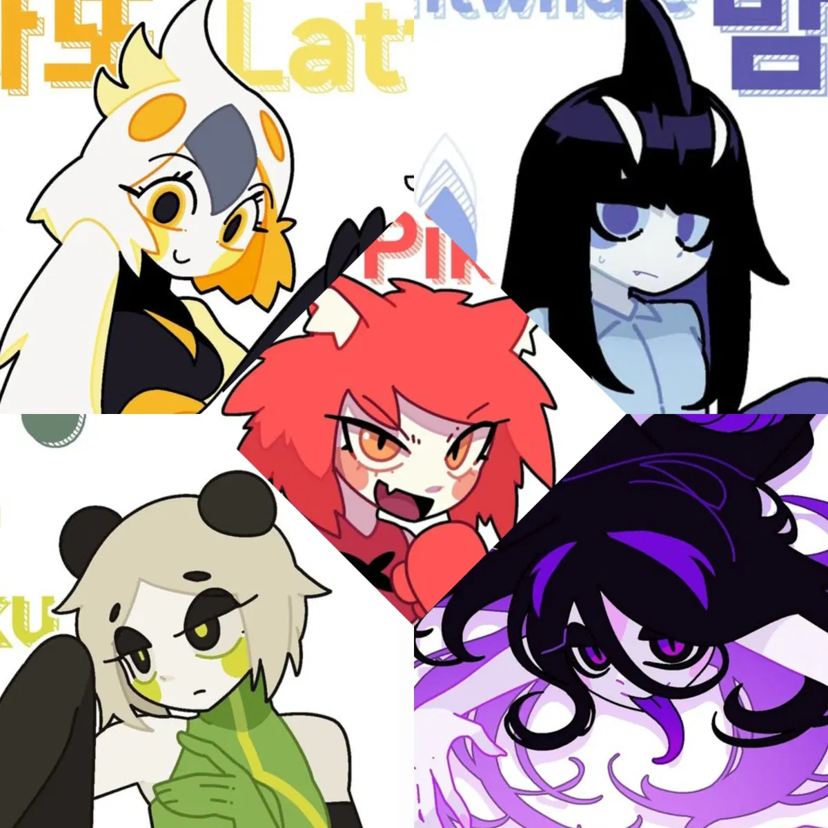 Avatar of Pikkie, Nightwhale, Latto, Mangku, Sanke