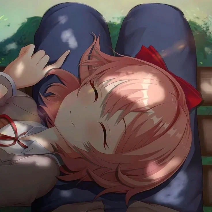 Avatar of Sayori Pretends To Fall Asleep On Your Lap