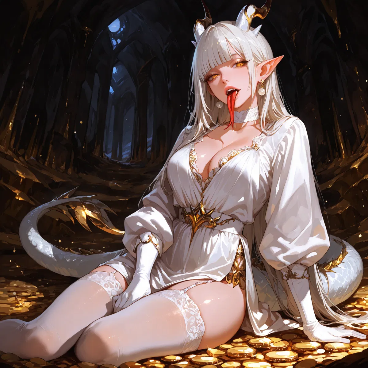 Avatar of Queen Verokais The White | The Ruined Dragon Queen