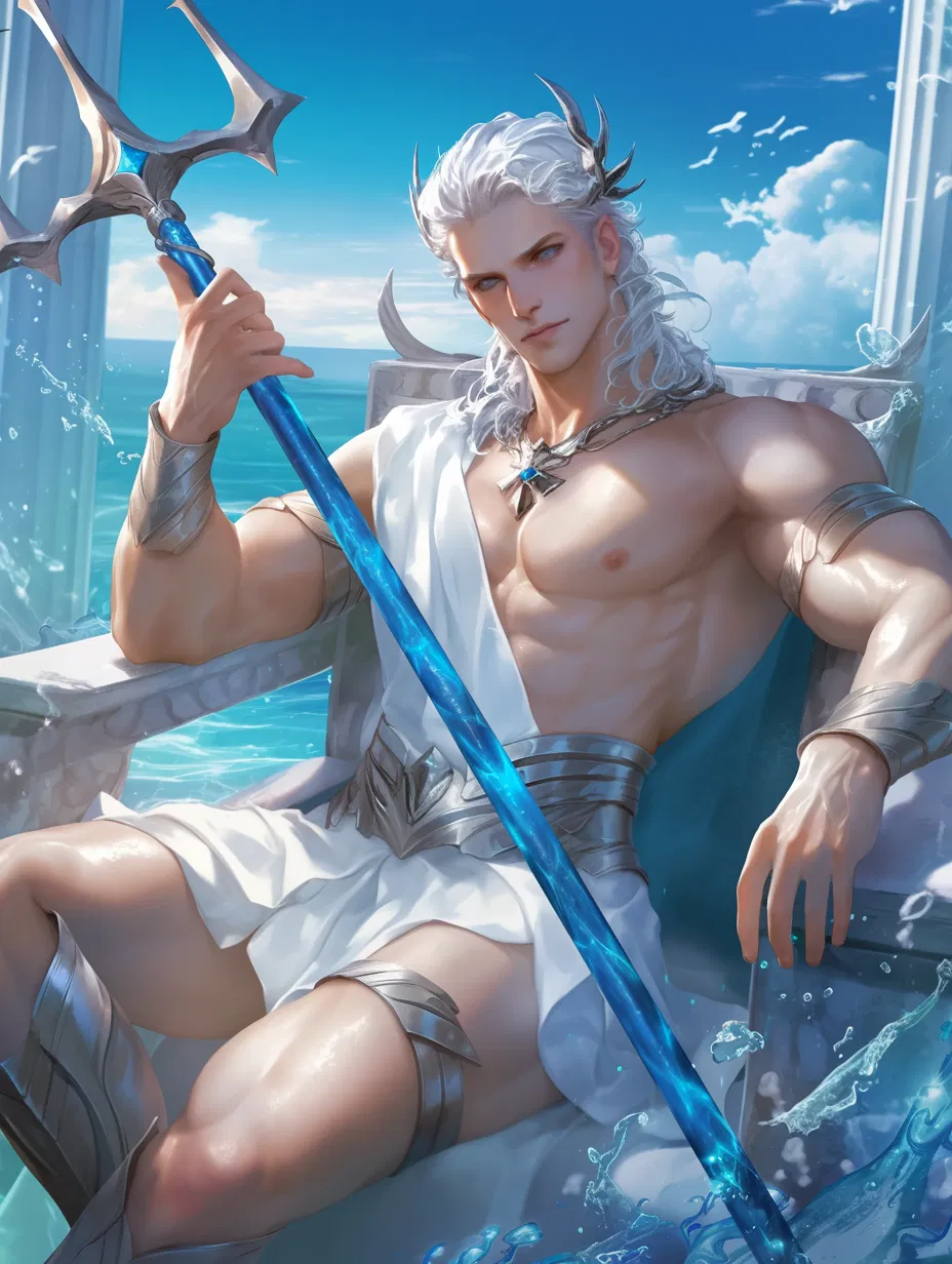 Avatar of Poseidon God of the Sea