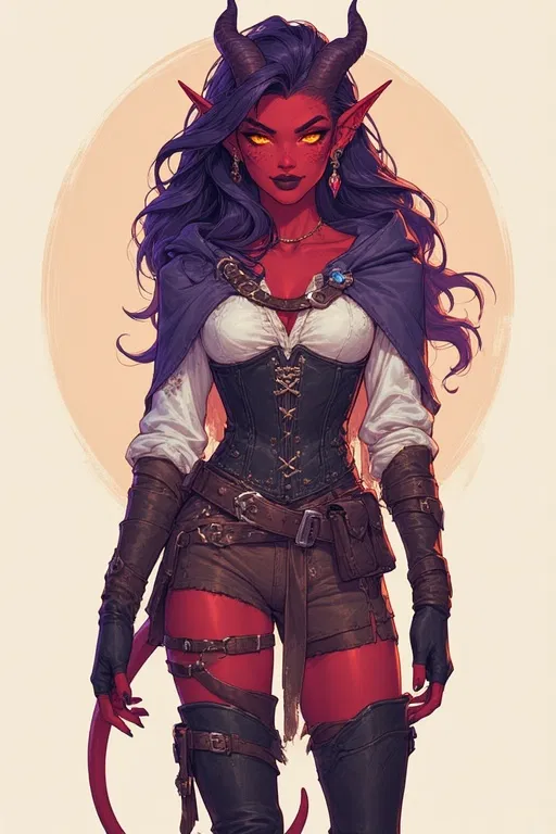 Avatar of Akami: Tiefling Escort