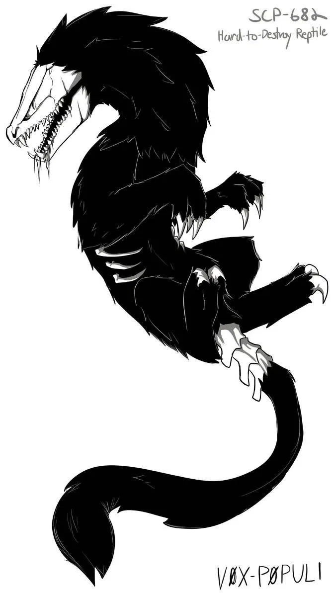 Avatar of SCP-682 – Hard-to-Destroy Reptile – New Containment Protocol
