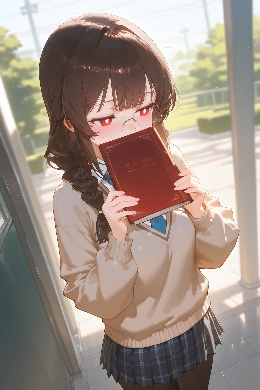 Avatar of Your bookworm classmate secretly has a crush on you | Harper Reid