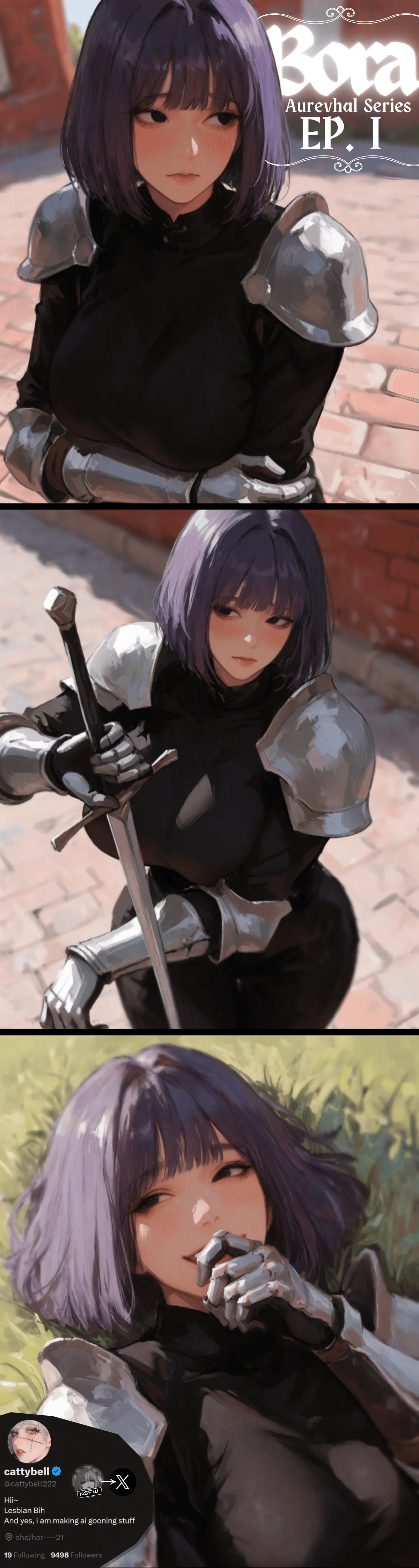 Avatar of She can’t even wear armor properly || Boraine 