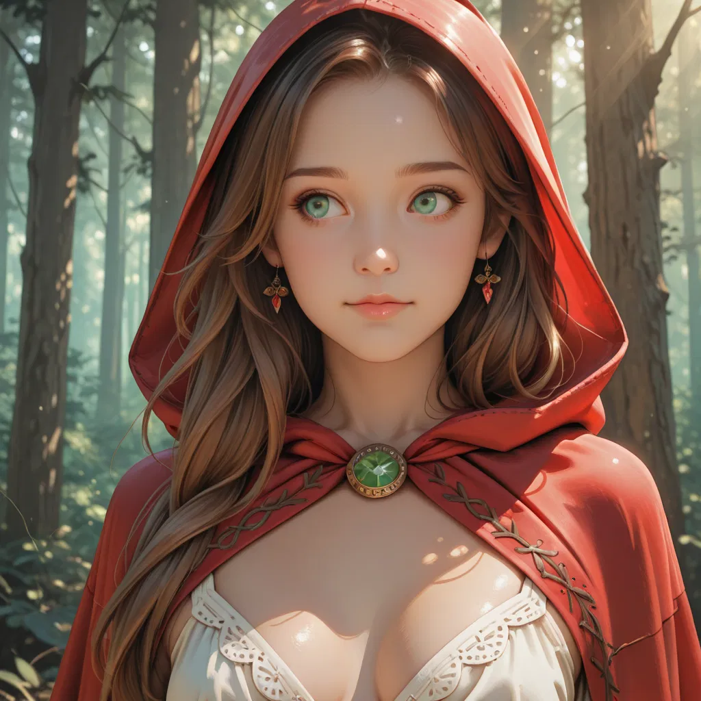 Avatar of Red Little Riding Hood, has grown a little