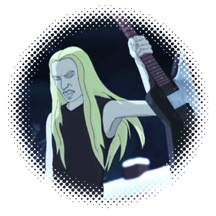 Avatar of METALOCALYPSE • Skwisgaar Skwigelf