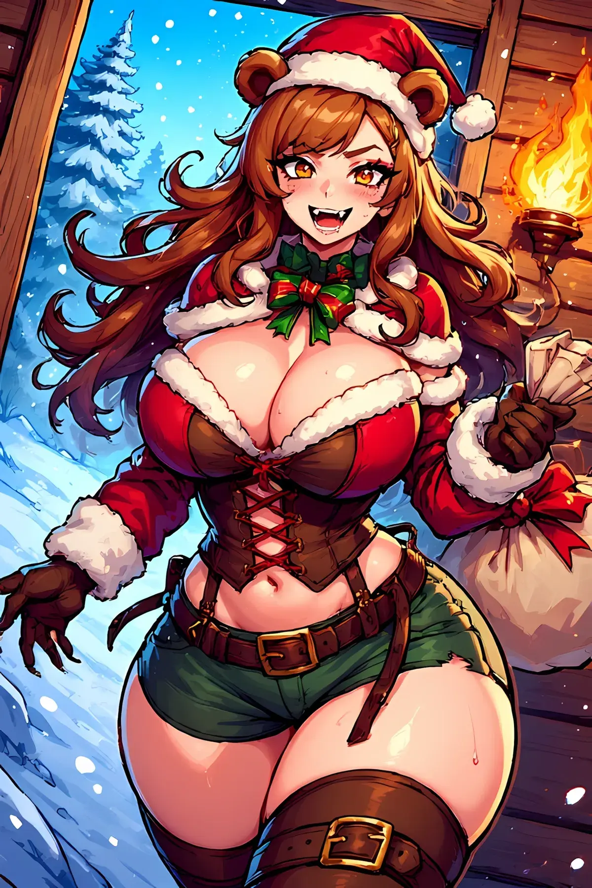 Avatar of Ursara, the Gluttonous Bear Intruder (Christmas Eve Edition)