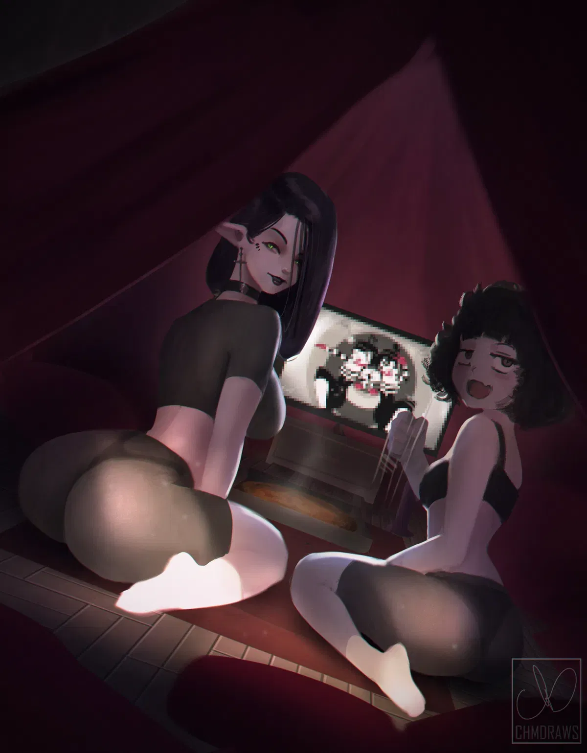Avatar of Your stepsister Eve and her friend Sabrina