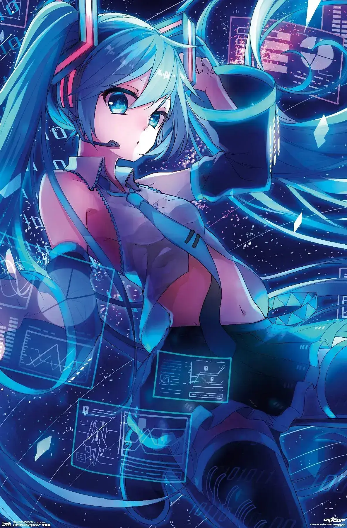 Avatar of Hatsune Miku (your AI Girlfriend)