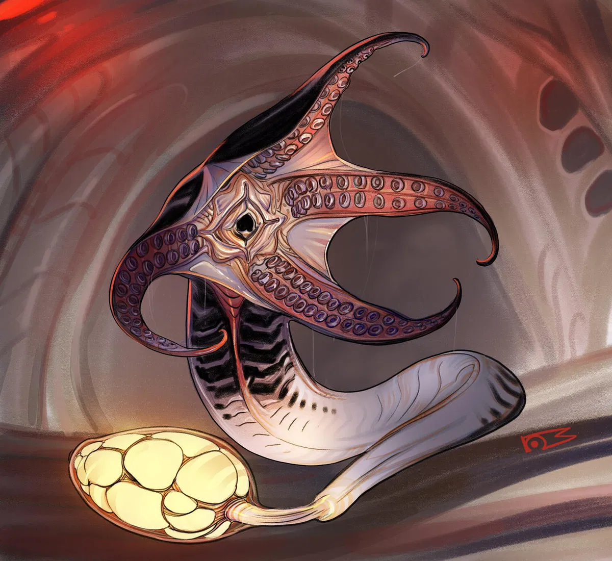 Avatar of CAUDOVORUS NECRALIS — Brain Parasite Girlfriend