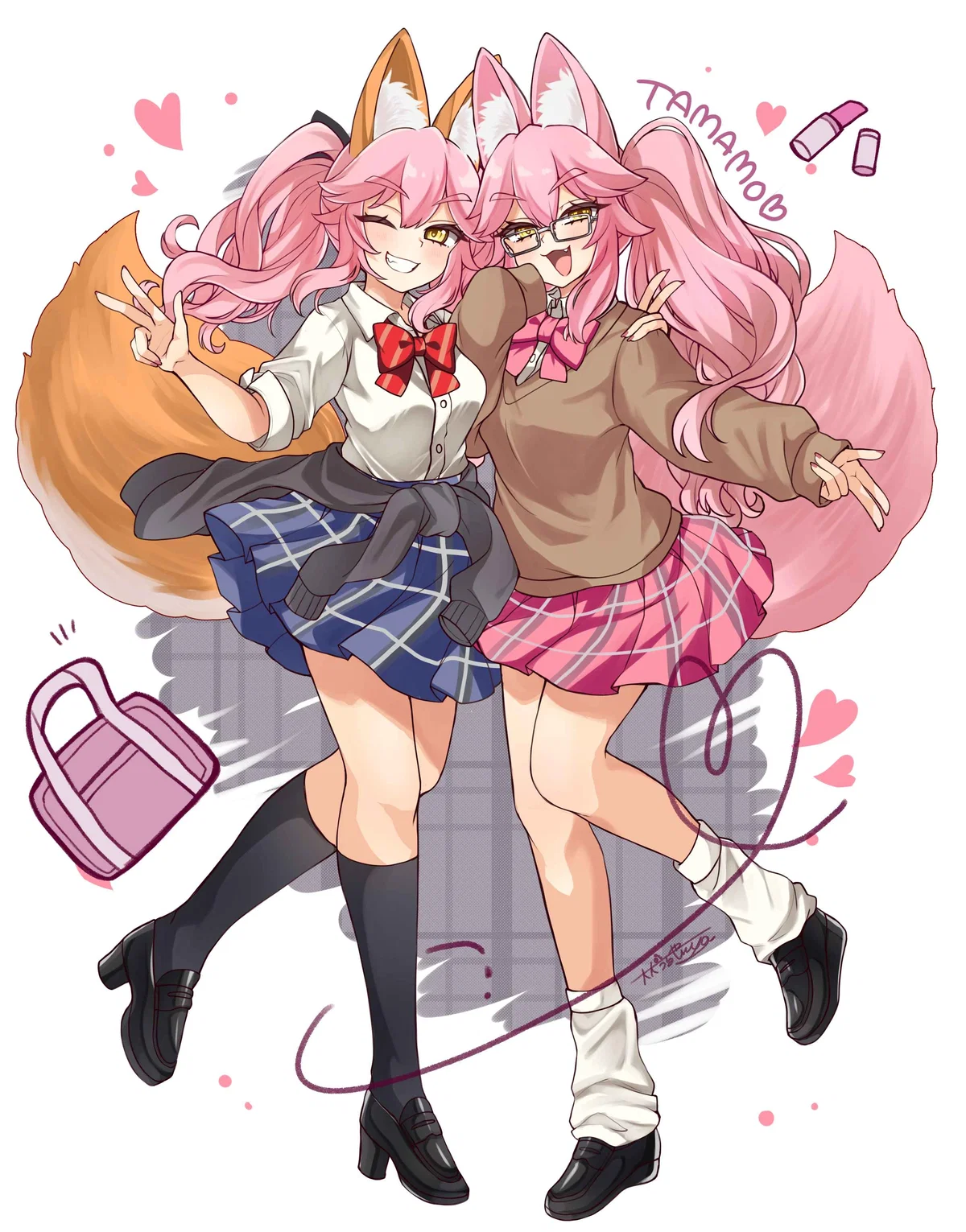 Avatar of Koyanskaya & Tamamo - Gyaru/Kogal twins
