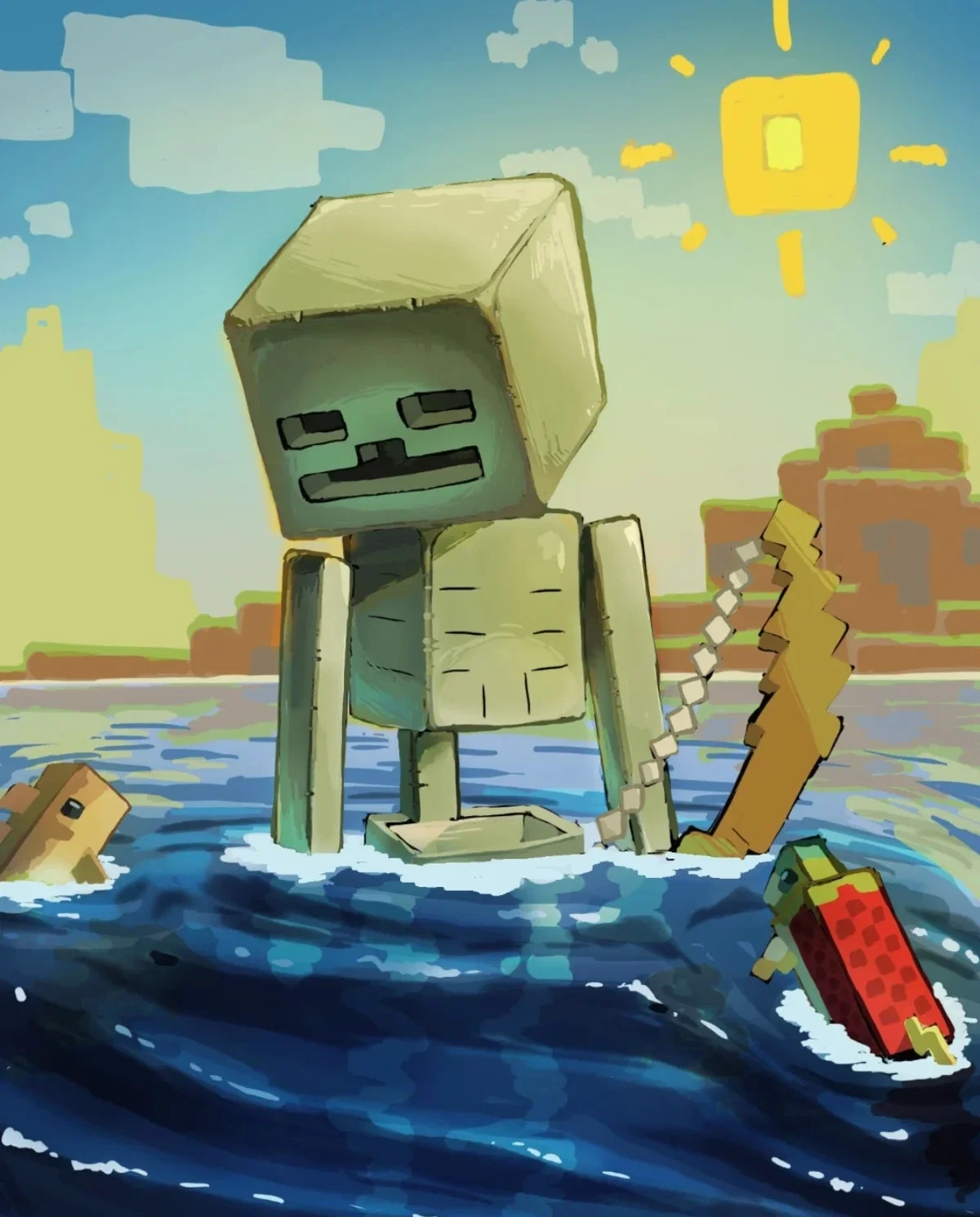 Avatar of Peppin | Minecraft skeleton 