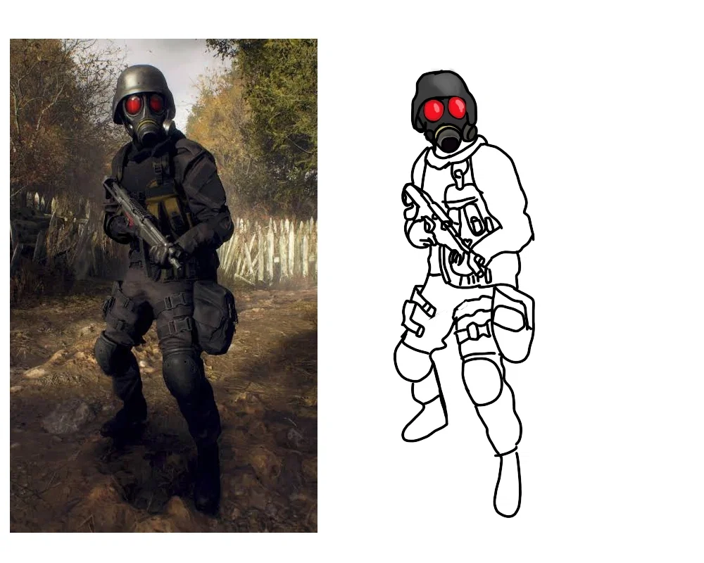 Avatar of Look at my cool hunk drawing