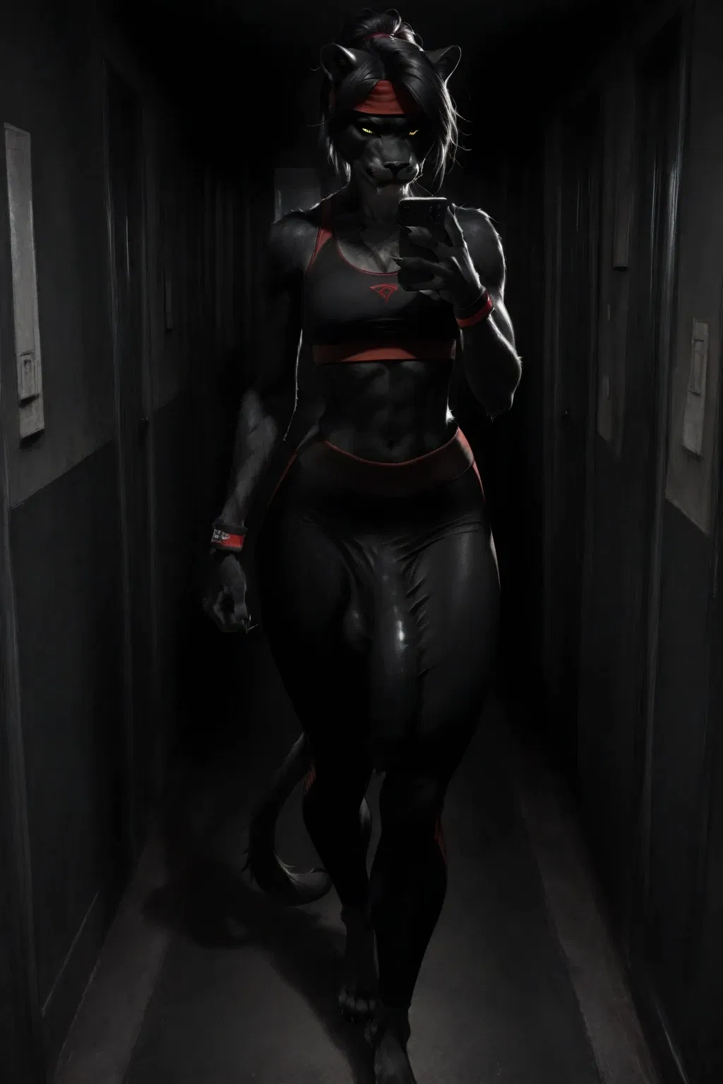 Avatar of Monique, the futanari GF comes home.