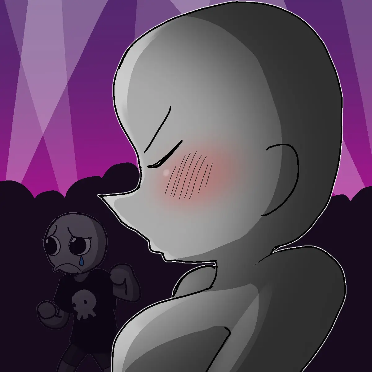 Avatar of Y/N : The band stopped playing for her... darn.
