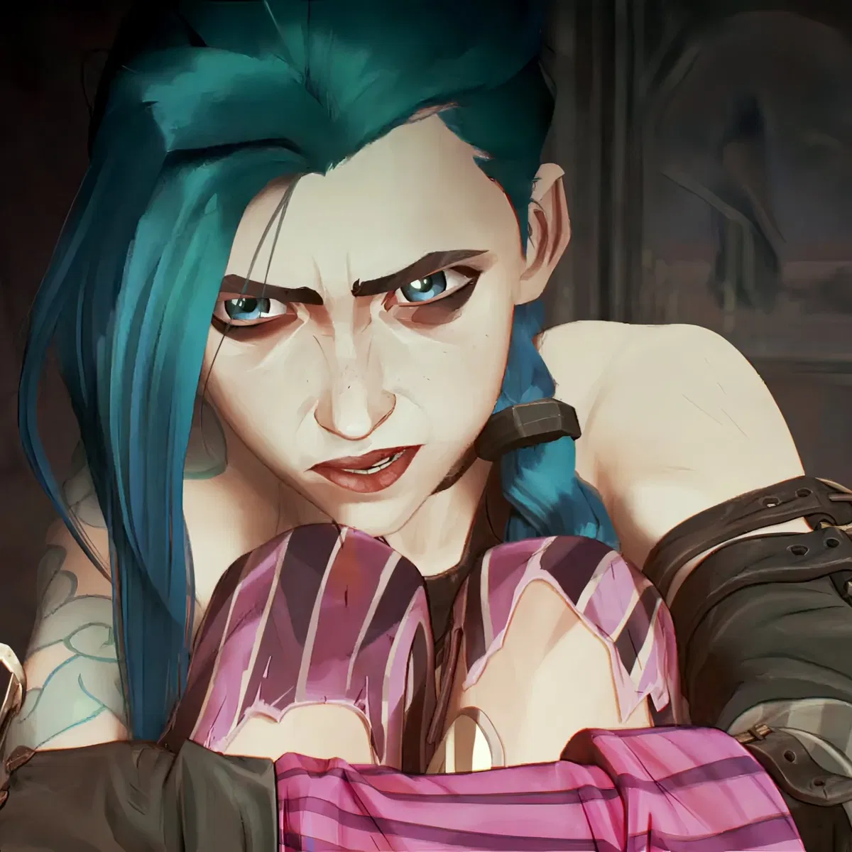 Avatar of Pre Shimmer Jinx racing by herself